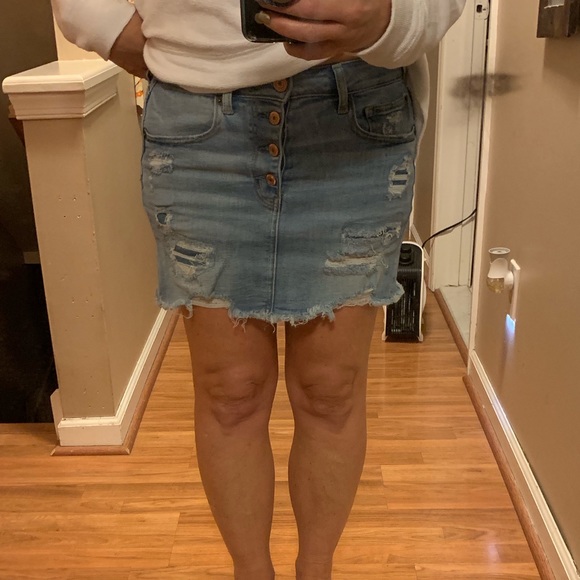 American Eagle denim skirt - Picture 4 of 4